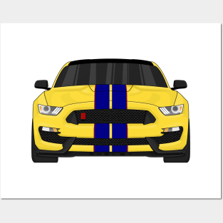 GT350R TRIPLE YELLOW Posters and Art